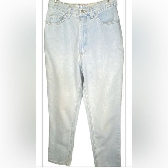 Vintage L.A. Blues Women’s Jeans 10P Light Blue Straight Leg Zip Button Pockets - Picture 1 of 10